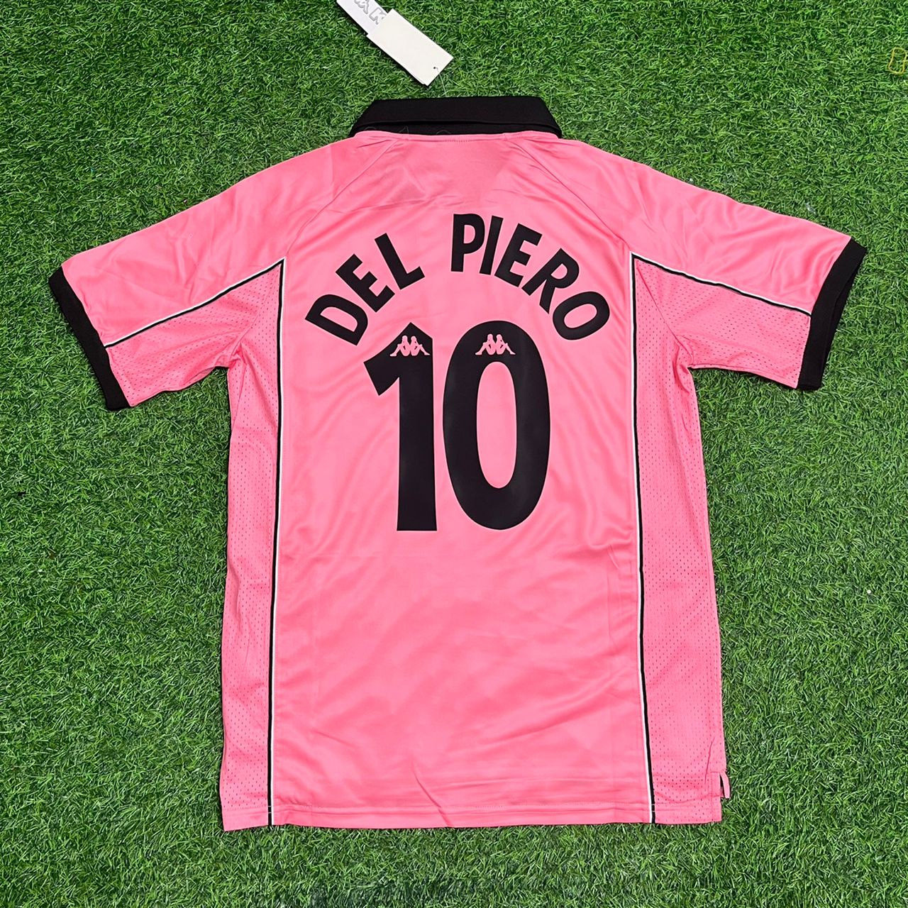 Alessandro del Piero – Maillot kit rétro rose Juventus 1996-1998 – | Maillot | Maillot