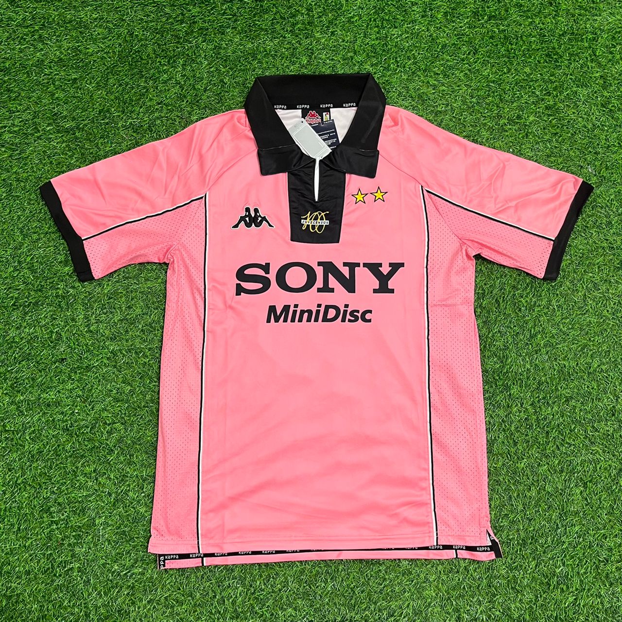Alessandro del Piero – Maillot kit rétro rose Juventus 1996-1998 – | Maillot | Maillot
