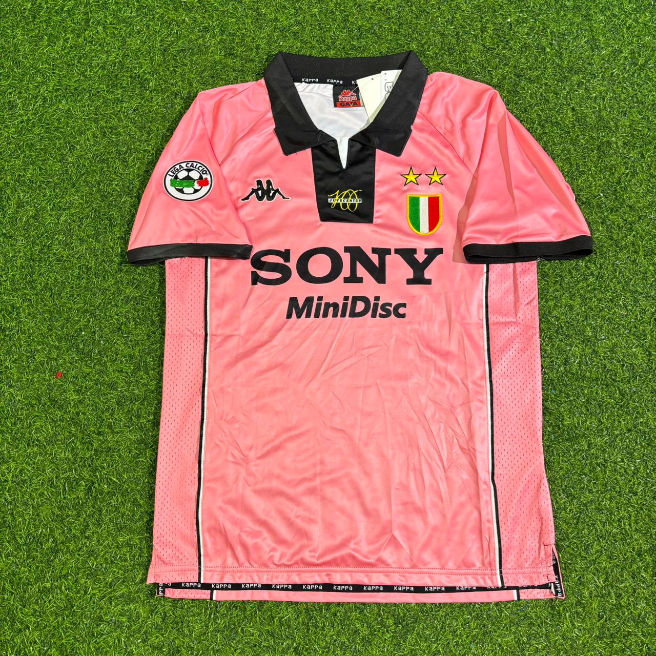 Alessandro del Piero  – Juventus 1996-1998 Retro Pink Kit Jersey – | Trikot | Maillot