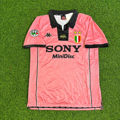 Alessandro del Piero  – Juventus 1996-1998 Retro Pink Kit Jersey – | Trikot | Maillot