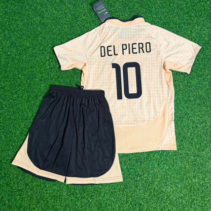 Alessandro Del Piero Juventus 2003/2004 Pink Retro Kids Football Jersey
