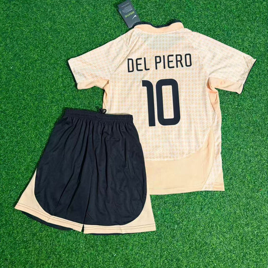 Alessandro Del Piero Juventus 2003/2004 Pink Retro Kids Football Jersey