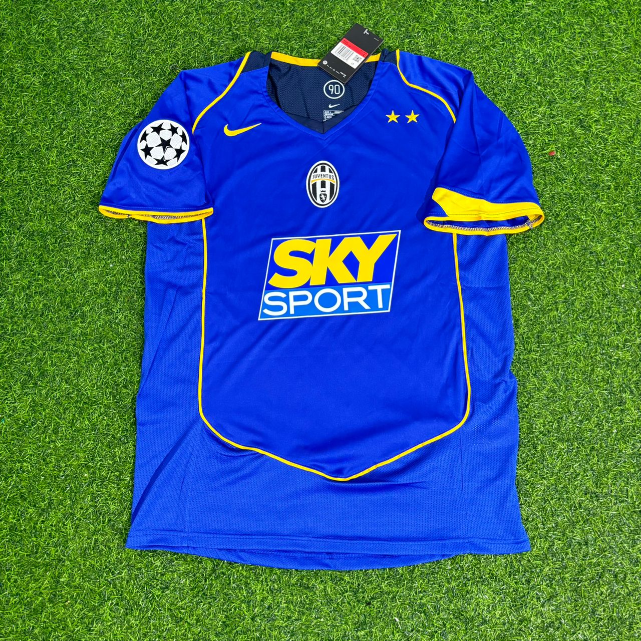 Alessandro Del Piero Juventus 2004-2005 Blue Retro Jersey | Kit | Trikot | Maillot Soccer Shirt