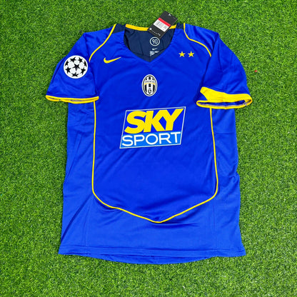Alessandro Del Piero Juventus 2004-2005 Blue Retro Jersey | Kit | Trikot | Maillot Soccer Shirt