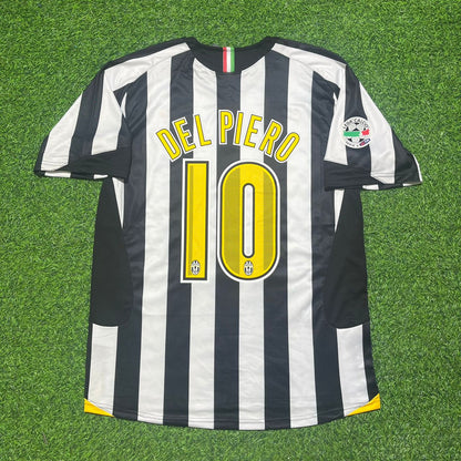 Alessandro Del Piero Juventus 2005-2006 Retro Jersey | Kit | Trikot | Maillot Soccer Shirt
