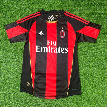 Alessandro Nesta AC Milan 2010/2011 Retro Football Jersey