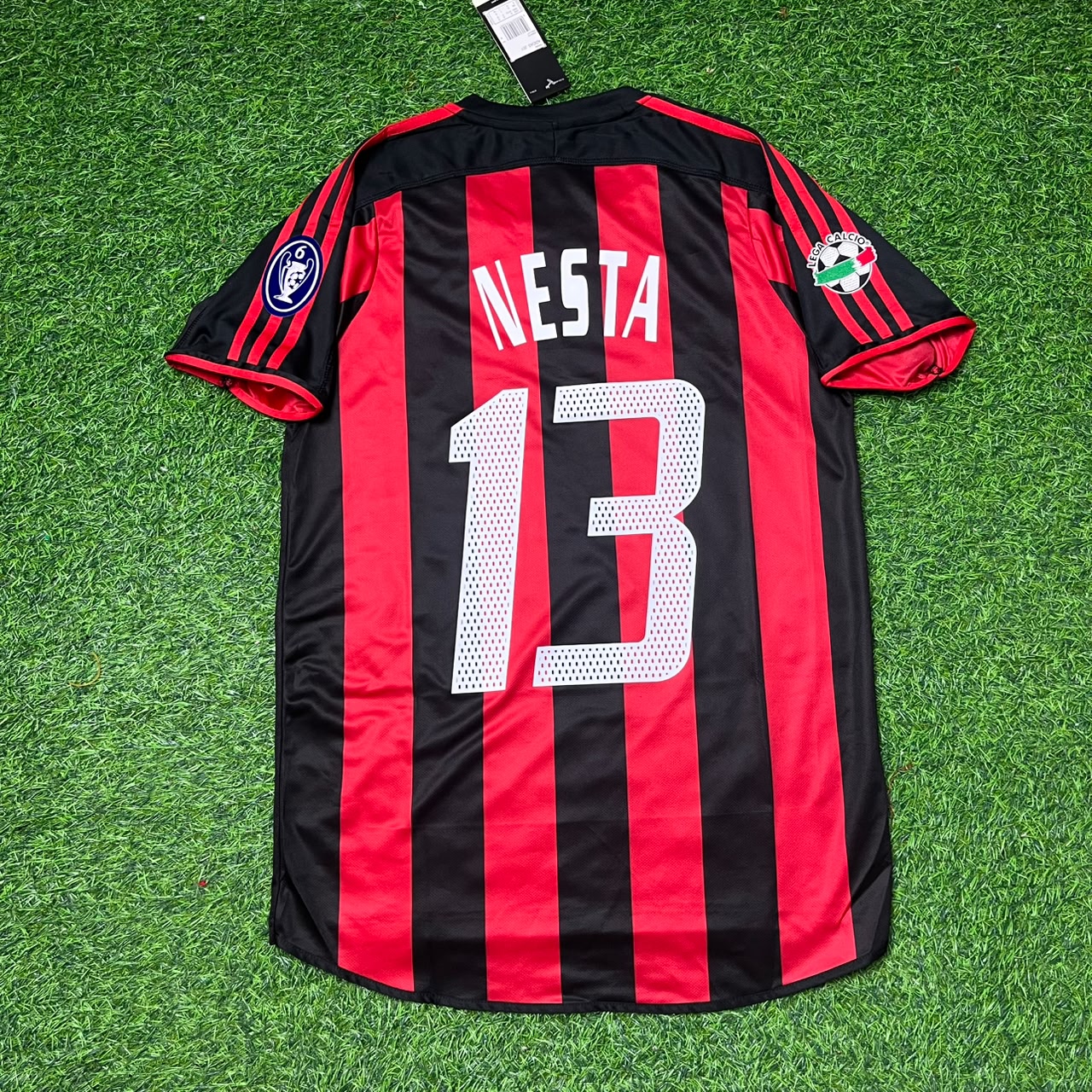 Alessandro Nesta Milan 2003/2004 Home Retro Football Jersey