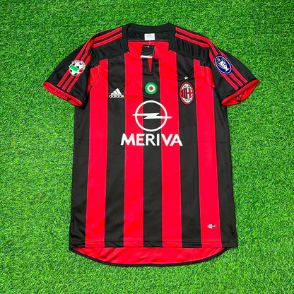 Alessandro Nesta Milan 2003/2004 Home Retro Football Jersey