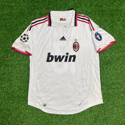Alessandro Nesta Milan 2009 2010 Saison Blanc Rétro Maillot Trikot Maillot
