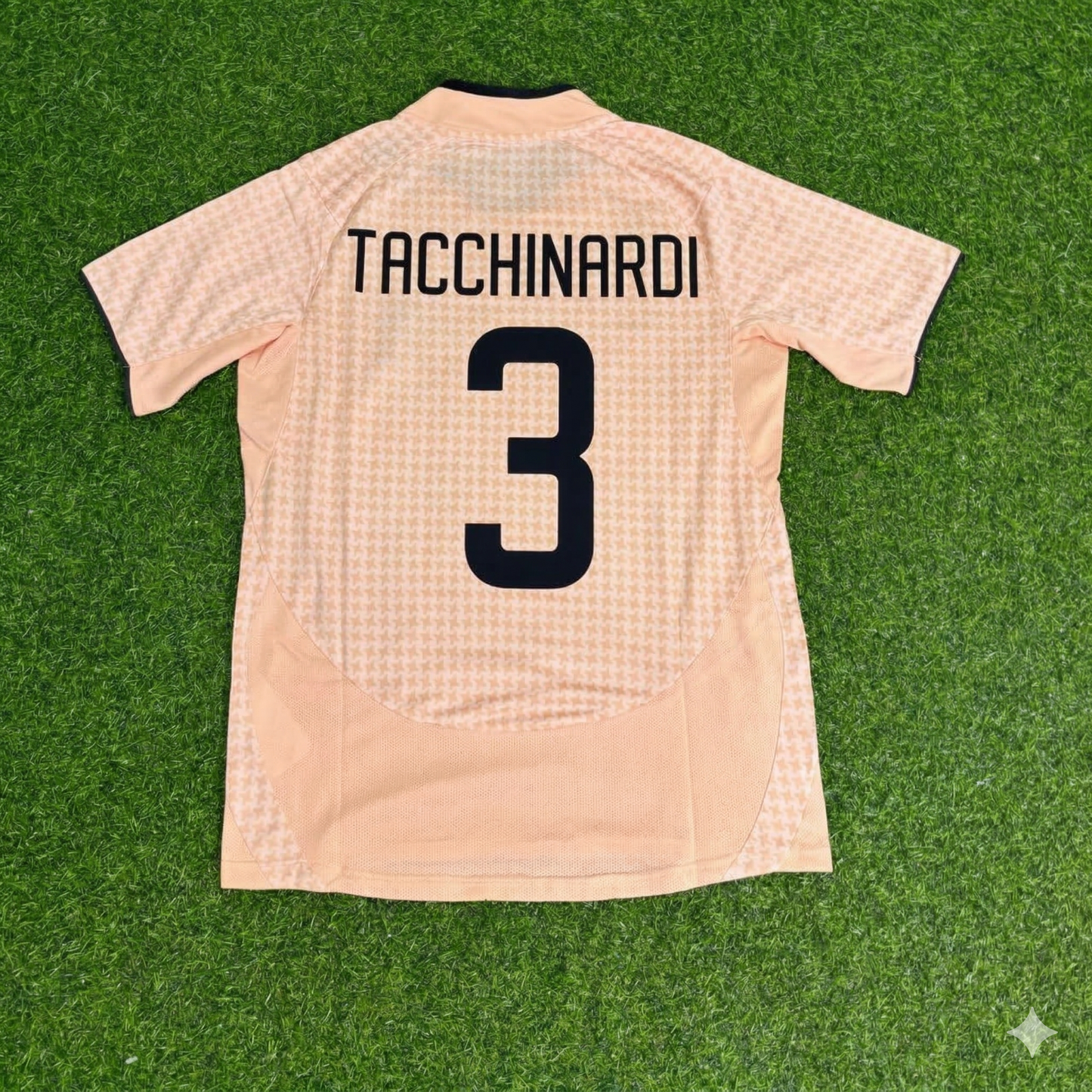Alessio Tacchinardi 3 Juventus 2003/2004 Away Retro Football Jersey