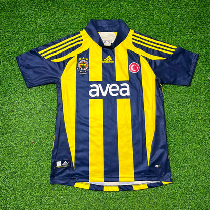 Alex de Souza Fenerbahçe 2007 2008 Home Retro Football Jersey