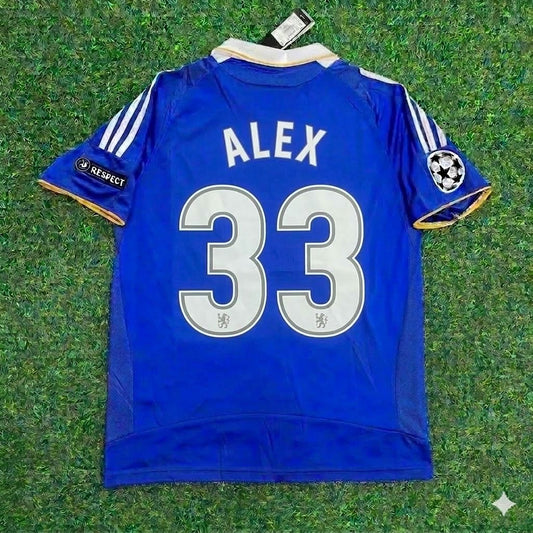 Alex Rodrigo Dias 33- Chelsea 2008 Champhions League Final Jersey Trikot Soccer Shirt