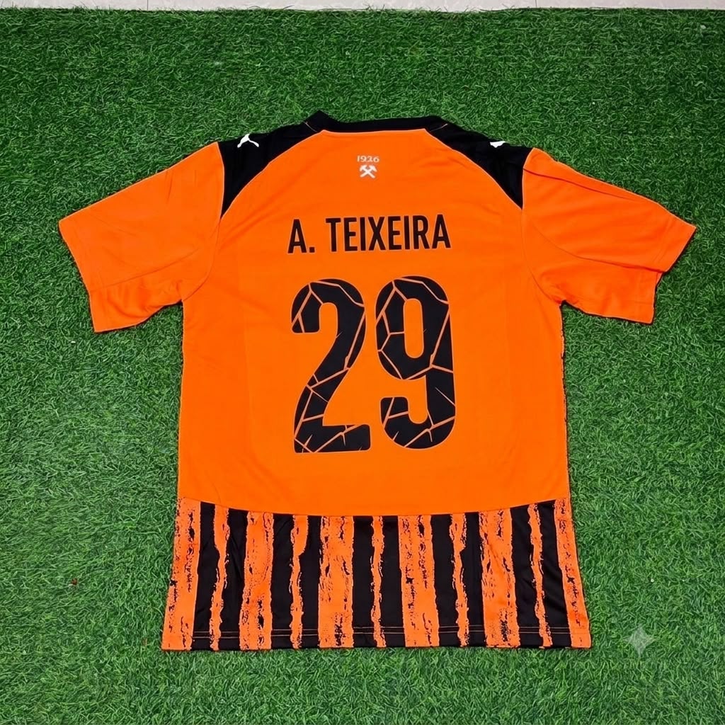 Alex Teixeira Shakhtar Donetsk Retro Football Jersey
