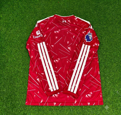 Liverpool 2027 New Season Long Sleeve Home Football Jersey Kit