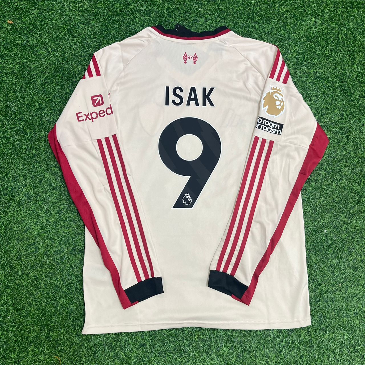 Alexander Isak Liverpool 2025 Auswärtstrikot mit langen Ärmeln – Saison 2025