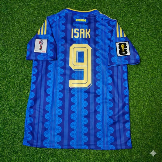 Alexander Isak #9 Sweden World Cup 2026 Trikot Jersey