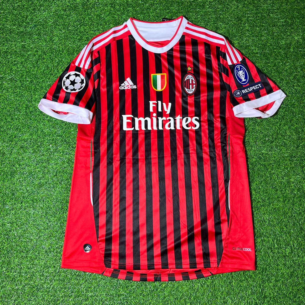 Alexandre Pato 7 - Maillot domicile AC Milan 2011/12 Rétro