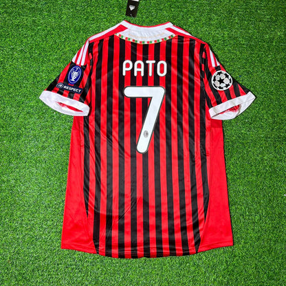Alexandre Pato 7 - Maillot domicile AC Milan 2011/12 Rétro