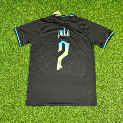 Alexandre Pato Brazil Black Iconic Retro Football Jersey