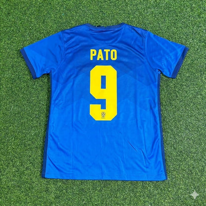 Alexandre Pato Brazil Blue Football Jersey Trikot Maillot