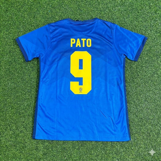Alexandre Pato Brazil Blue Football Jersey Trikot Maillot