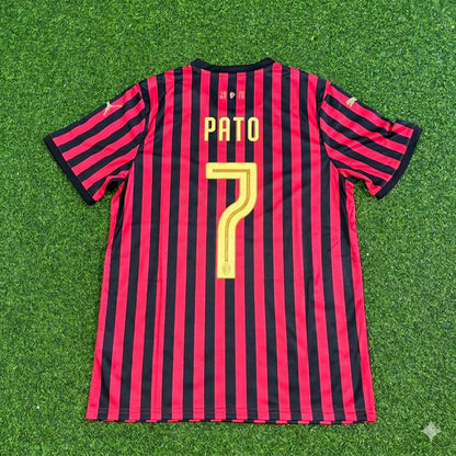 Alexandre Pato AC Milan 120th Anniversary Special Golden Retro Football Jersey