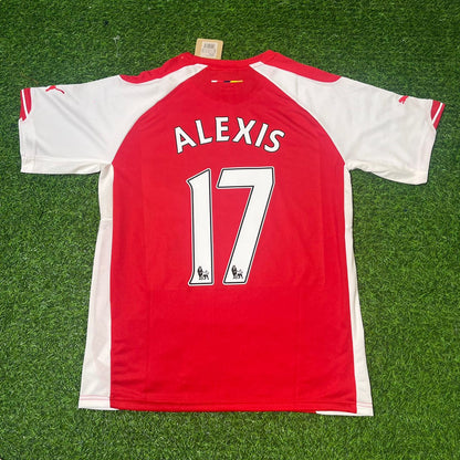 Alexis Sanchez Arsenal 2014/2015 Home Football Jersey Kit