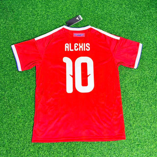 Alexis Sánchez Chile 2026 World Cup Home Football Jersey