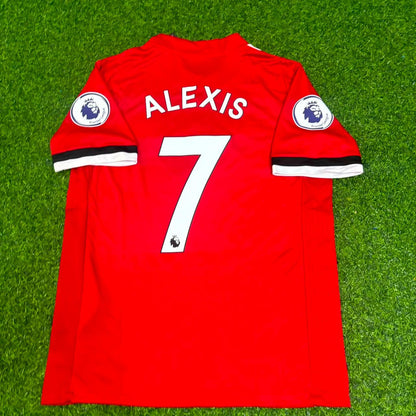 Alexis Sanchez Manchester United 2017/2018 Football Jersey