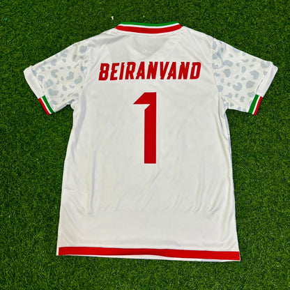 Alireza Beiranvand Iran Goalkeeper World Cup 2026 Home Football Jersey Shirt Trikot Maillot