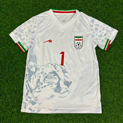 Alireza Beiranvand Iran Goalkeeper World Cup 2026 Home Football Jersey Shirt Trikot Maillot