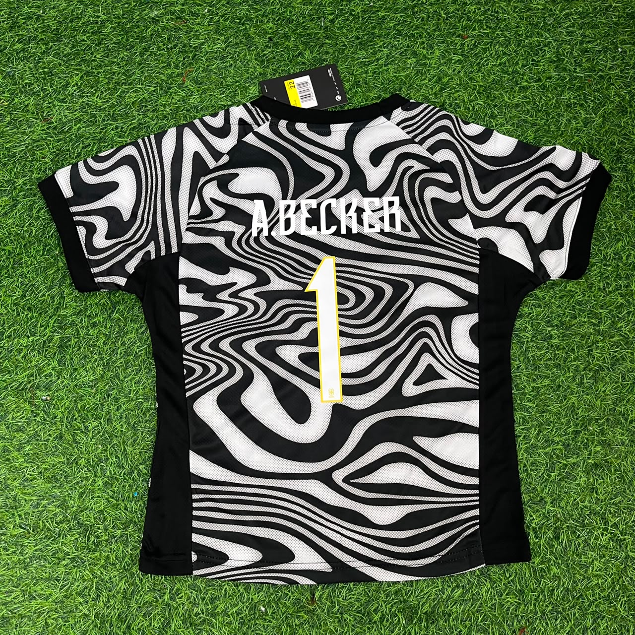 Alisson Becker Brazil 2026 World Cup Goalkeeper Football Jersey