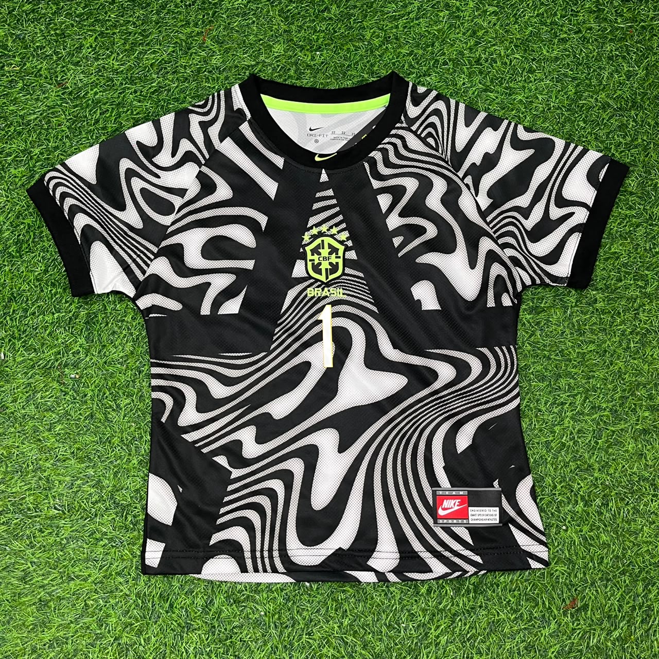 Alisson Becker Brazil 2026 World Cup Goalkeeper Football Jersey