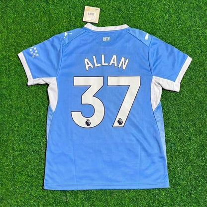 Allan #37 Manchester City 2026-27 Home New Season Jersey Trikot Maillot Soccer Shirt