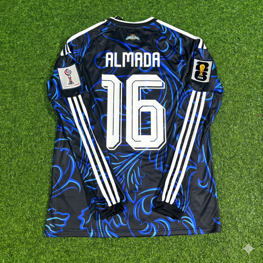 Thiago Almada Argentina 2026 World Cup Long Sleeve Football Jersey