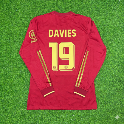 Alphonso Davies 19- Bayern München 125 Jahre Spezial-Edition Fußballtrikot