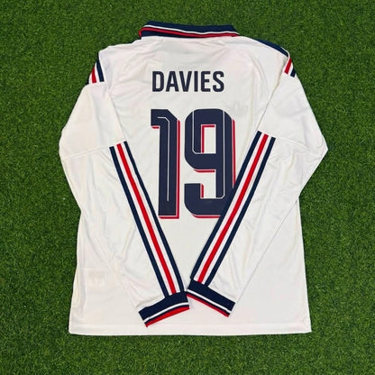 Alphonso Davies #19 Bayern Munchen 2027 Away Long Sleeve New season Trikot Soccer Shirt