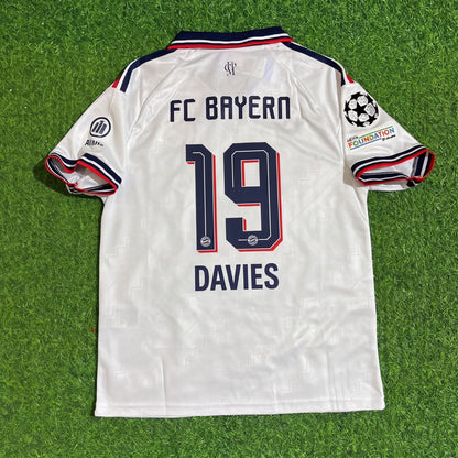 Alphonso Davies #19 Bayern Munich 2026/2027 New Season Away New Season Football Jersey Kit