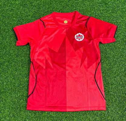 Canada 2026 World Cup Home Red Football Jersey