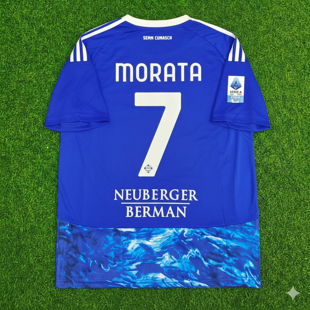 Alvaro Morata 7- Como 2026 New Season Football Jersey