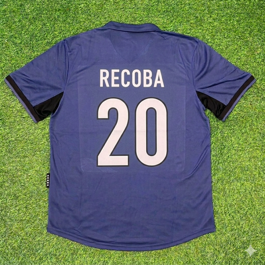Álvaro Recoba #20 Inter Milan 1998-1999 Home Retro Football Jersey