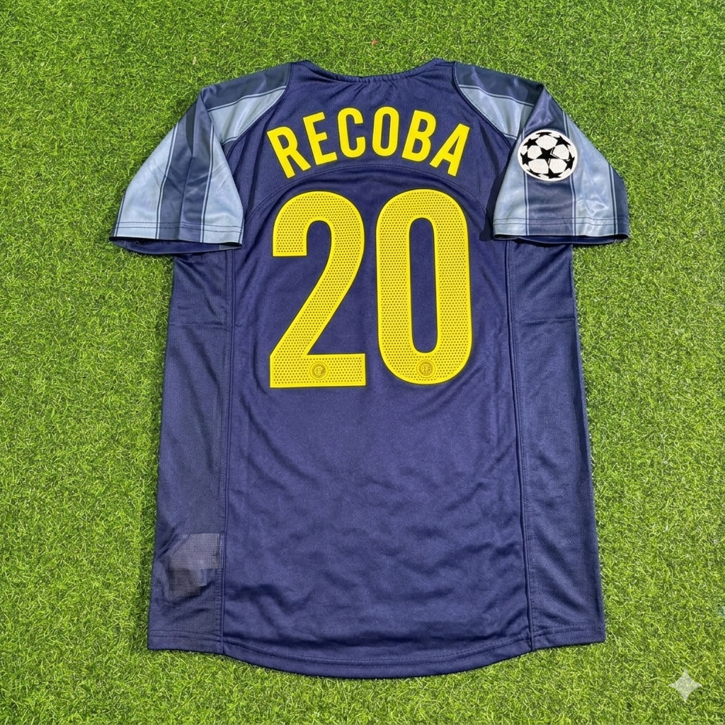 Álvaro Recoba #20 Inter Milan 2004-05 Retro Football Jersey Kit