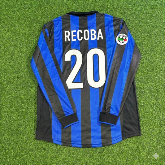 Alvaro Recoba - Inter 1998 1999 Retro Jersey Trikot Maillot Maglia Soccer Shirt