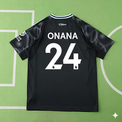 Amadou Onana 24- Aston Villa 2026 Away New season Jersey Trikot Maillot