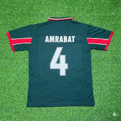 Sofyan Amrabat Morocco Home Retro Football Jersey