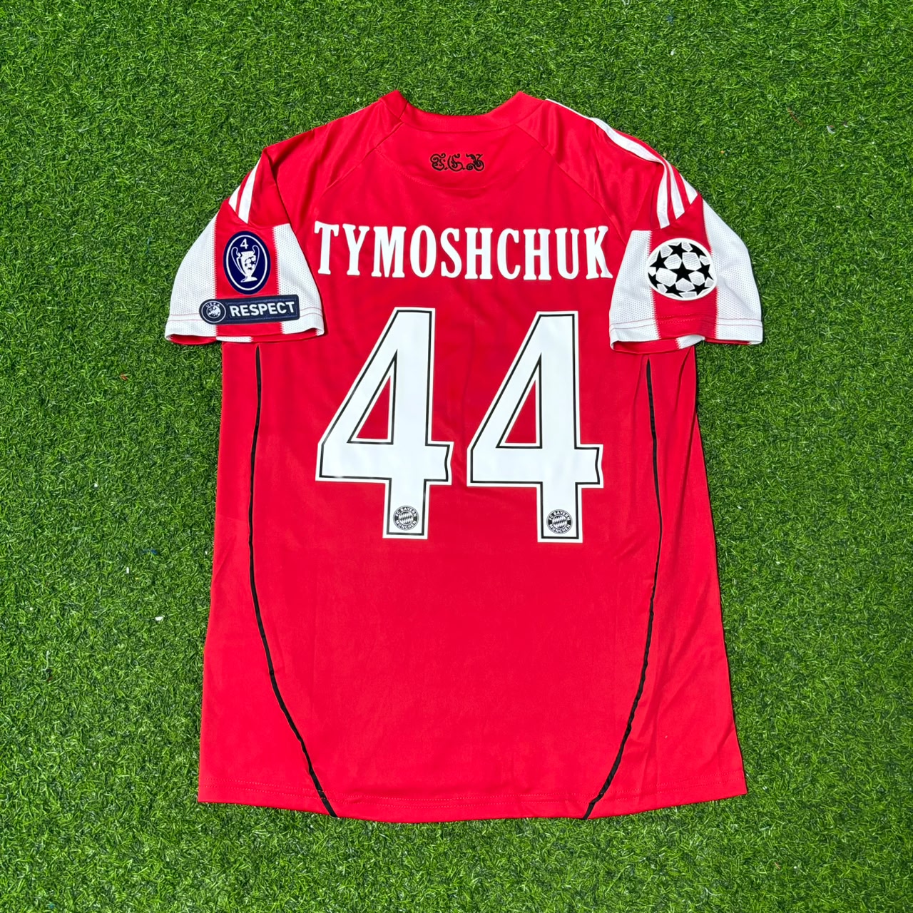 Anatoliy Tymoshchuk Bayern Munich 2010-2011 Home Retro Football Jersey