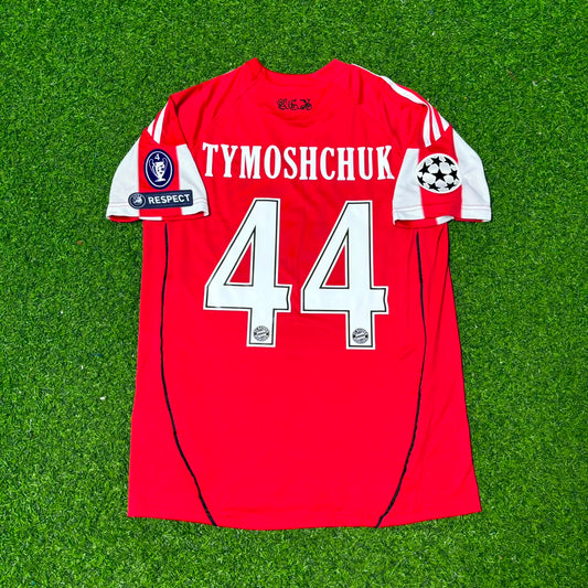 Anatoliy Tymoshchuk Bayern Munich 2010-2011 Home Retro Football Jersey