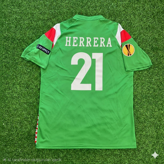 Ander Herrera Athletic Bilbao 2012 UEFA Final Retro-Fußballtrikot-Set