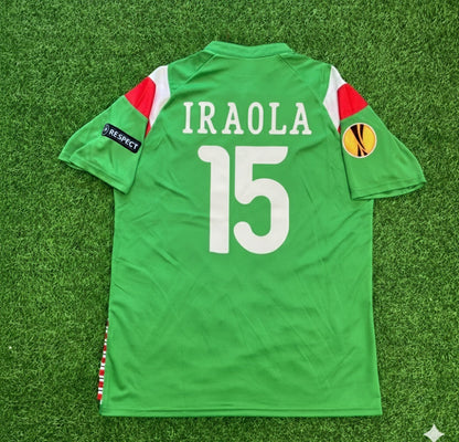 Andoni Iraola Athletic Bilbao 2012 UEFA Final Retro Fußballtrikot