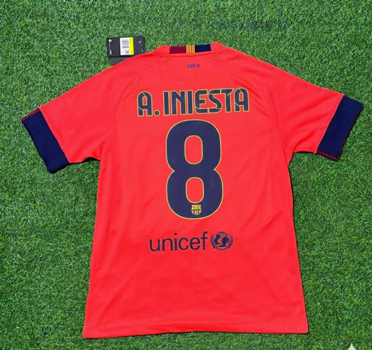 Andre İniesta 8- Barcelona 2014 Kit Season Retro Trikot Maillot Jersey